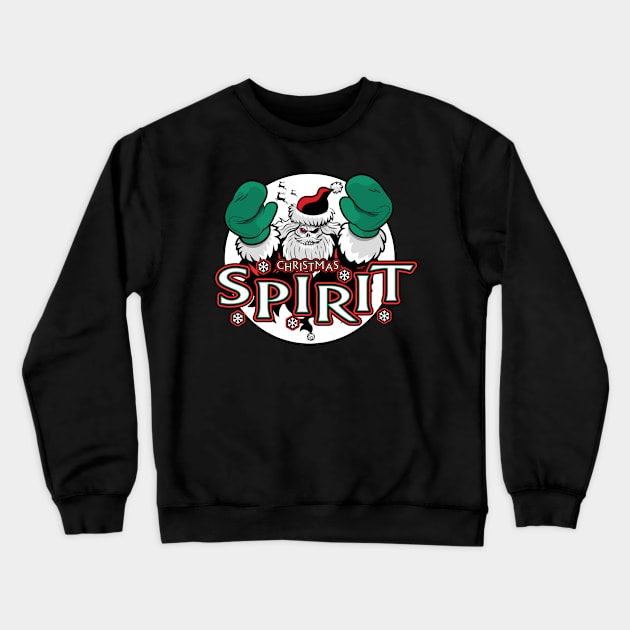 Christmas Spirit Crewneck Sweatshirt by chrisraimoart